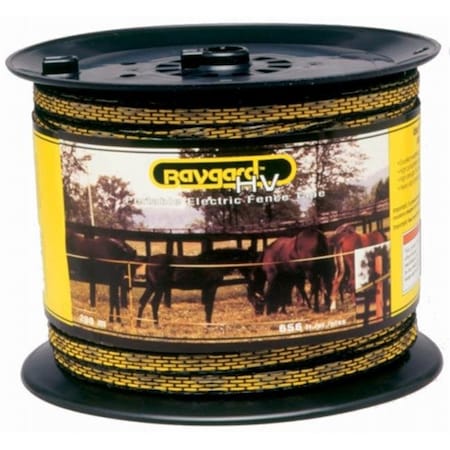 Parker Mccrory Parker Mccrory 656ft. Yellow & Black High Visibility Electric Fence Tape  00129 129